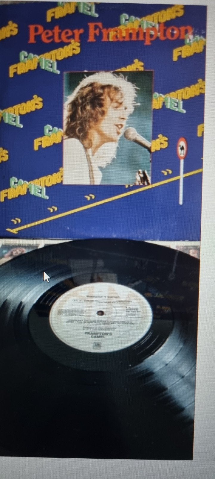 Peter Frampton - Frampton's Camel LP (1973), Cd's en Dvd's, LP, Gebruikt, Ophalen of Verzenden, Classic Rock