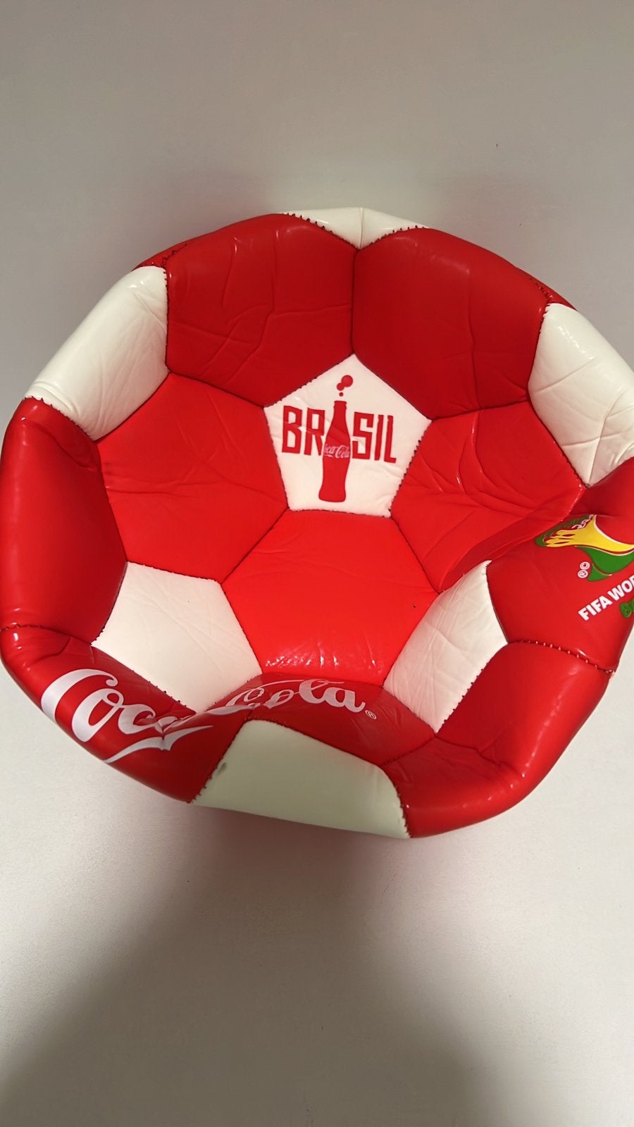 Coca cola promotiebal FIFA WK voetbal Brazilië, Maat S, Ophalen of Verzenden, Nieuw, Bal