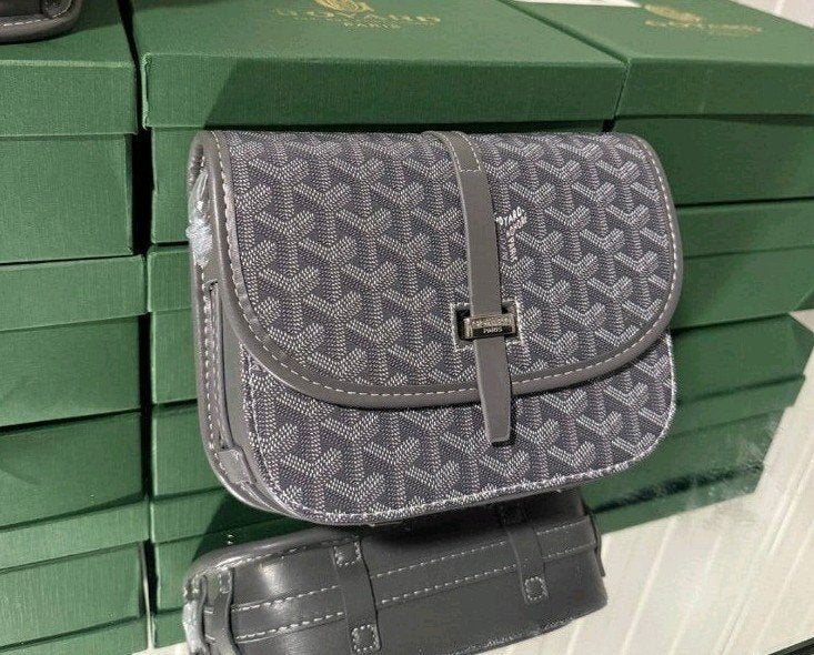 Goyard Tas Nieuw - Stijlvolle Schoudertas, Sieraden, Tassen en Uiterlijk, Tassen | Damestassen, Ophalen of Verzenden, Nieuw, Grijs