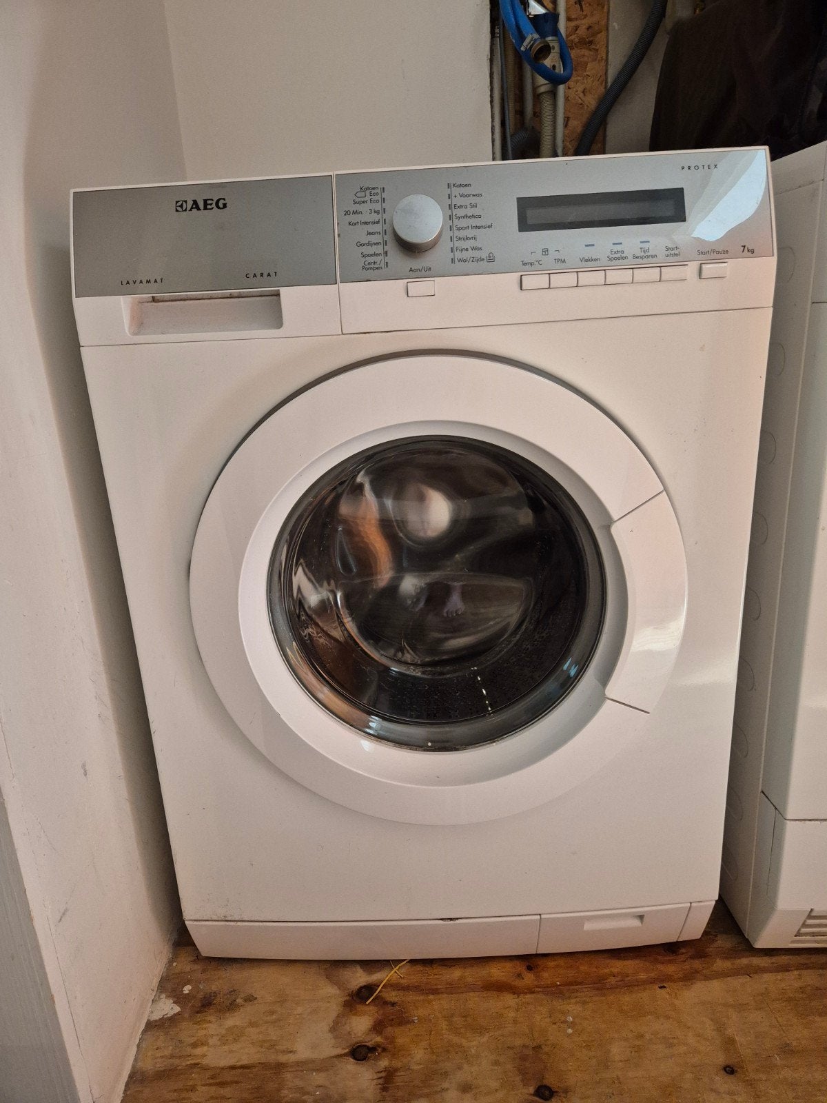AEG Lavamat Carat Protex 7kg Wasmachine, Witgoed en Apparatuur, Wasmachines, Gebruikt, 6 tot 8 kg, 85 tot 90 cm, 1200 tot 1600 toeren