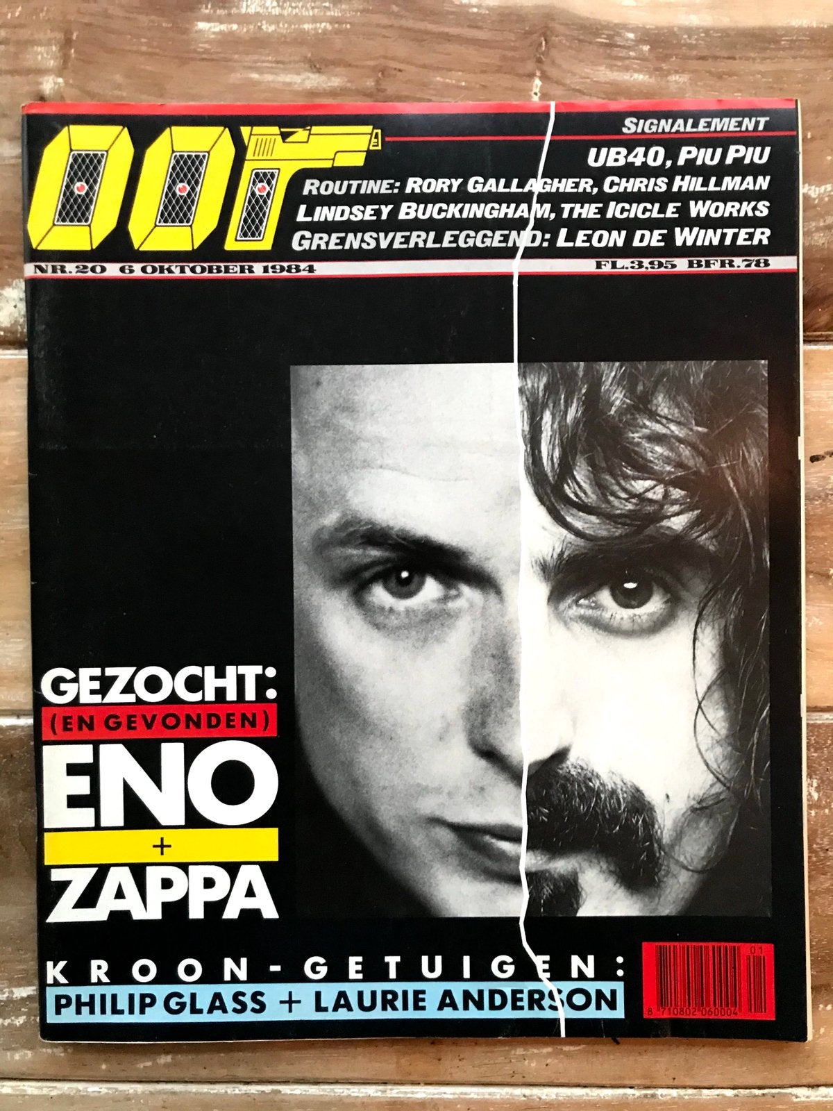 OOR Magazine 1984 ICICLE WORKS Rory Gallagher UB40 Piu Piu, Boeken, Ophalen of Verzenden, Zo goed als nieuw, Muziek, Film of Tv