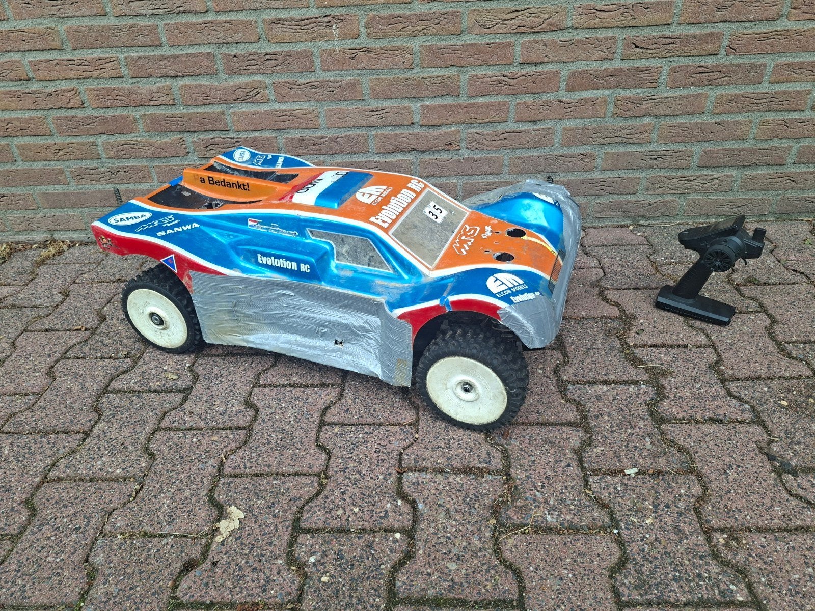 Elcon truxx 29cc.  Gunn edition  compleet rijklaar, Ophalen, Benzine, Gebruikt, Auto offroad