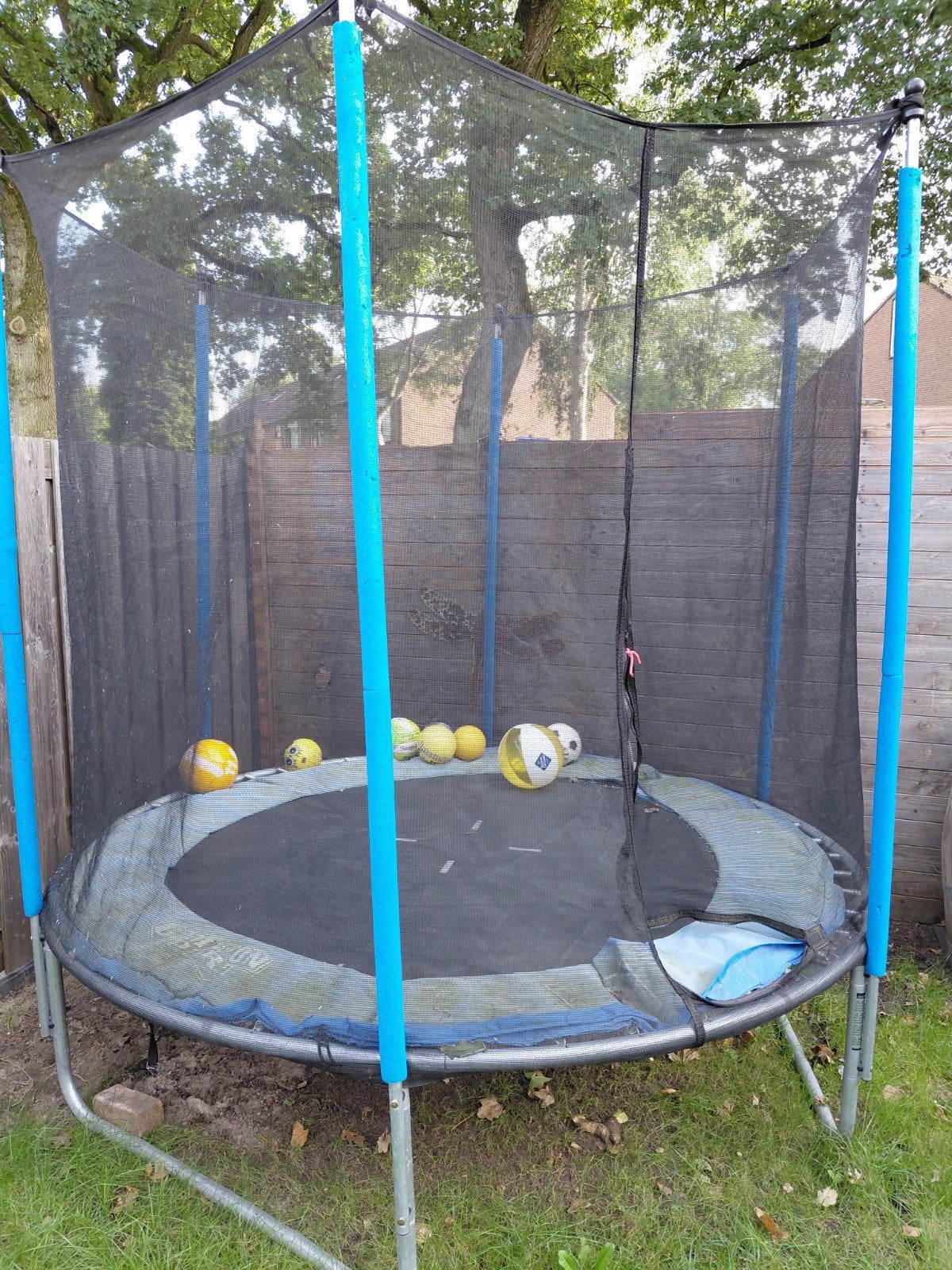 trampoline 2.44, Ophalen of Verzenden, Gebruikt
