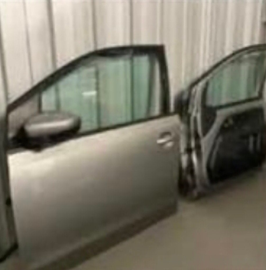 Portier Deur Vw up 2018 compleet + raam + Paneel binnenkant, Auto-onderdelen, Ophalen of Verzenden