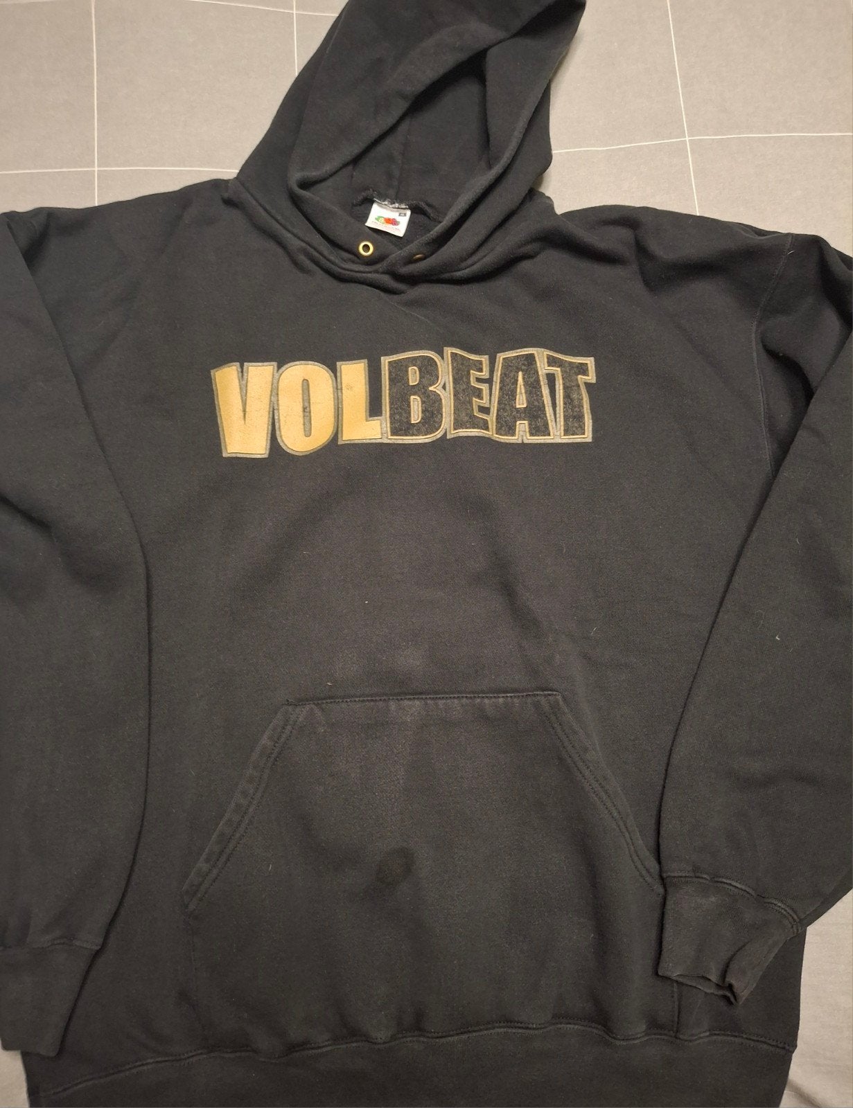 volbeat hoodie, metal, metallica, Iron maiden, Kleding | Heren, Ophalen of Verzenden, Gedragen, Maat 56/58 (XL), Zwart