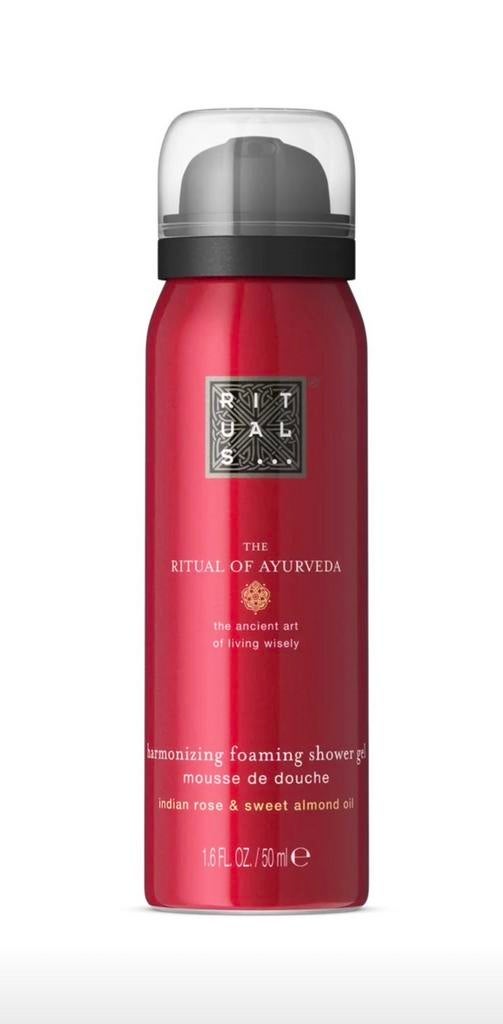 Rituals The Ritual of Ayurveda Doucheschuim 50ml, Ophalen of Verzenden, Zo goed als nieuw, Bad & Douche