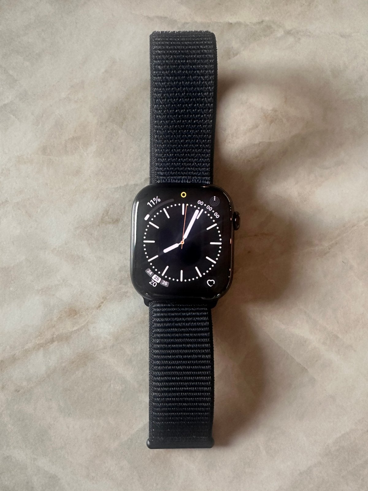 Apple Watch 10 - 46mm Titanium (NIEUW), Ophalen of Verzenden, Nieuw, Zwart, IOS