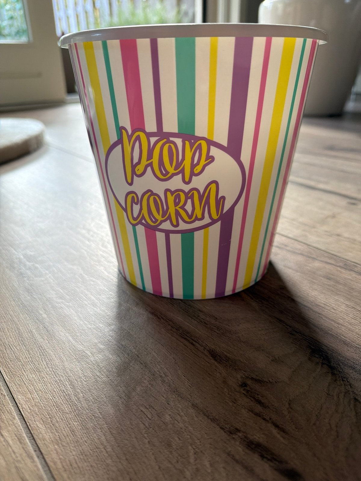 Grote popcorn beker - Gratis af te halen, Ophalen, Nieuw, Meerkleurig, Kunststof
