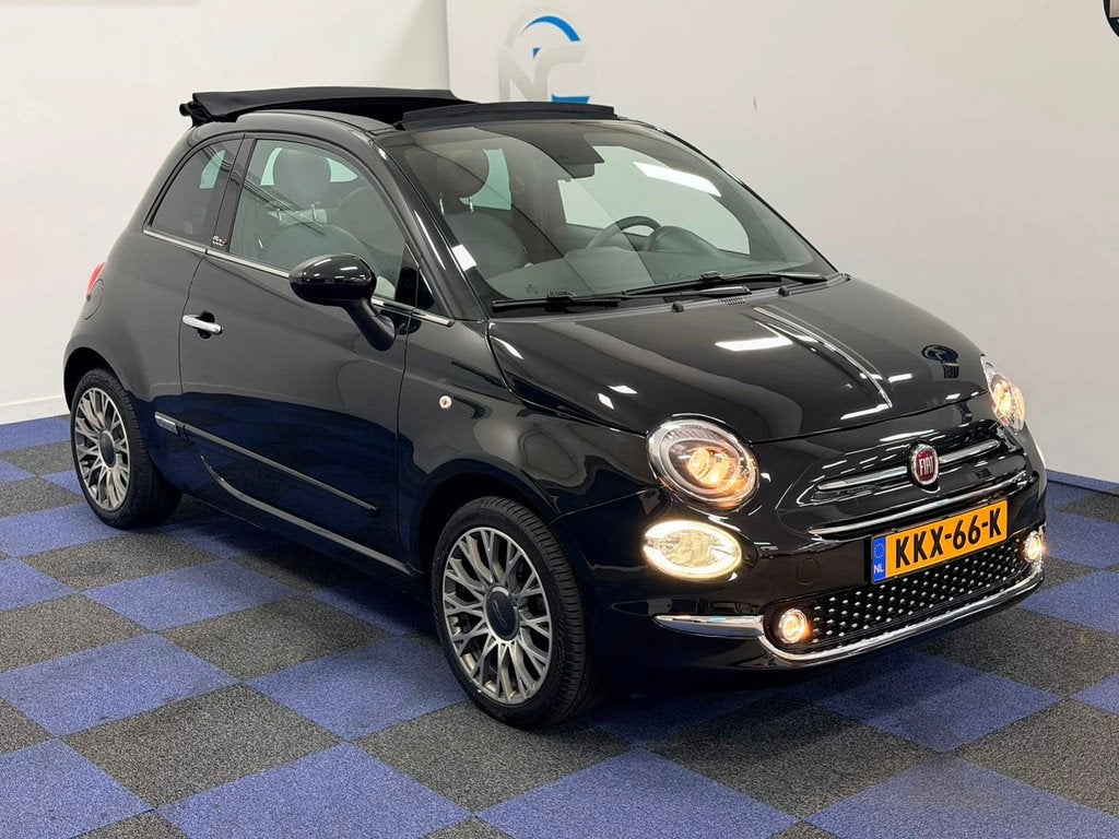 Fiat 500 1.2 Star / CABRIO / AUTOMAAT / ZEER NETTE AUTO / NA, Auto's, Fiat, Gebruikt, 4 cilinders, 4 stoelen, Automatische klimaatregeling