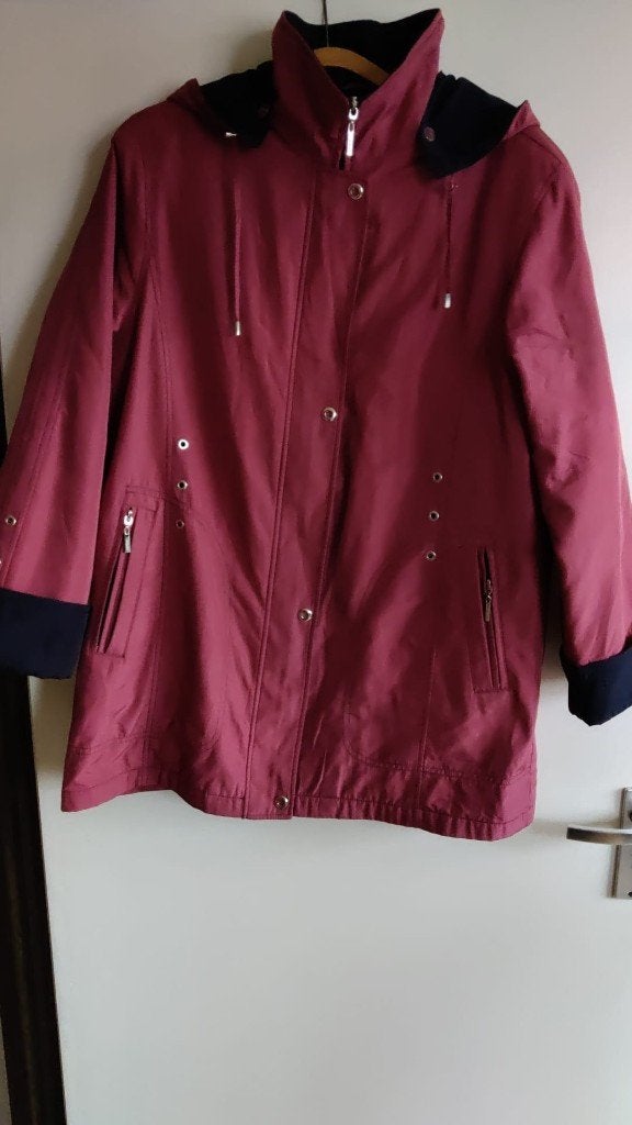 Dames winterjas jas met afneembare capuchon 50-52/ XXL, Kleding | Dames, Jassen | Winter, Zo goed als nieuw, Maat 46/48 (XL) of groter