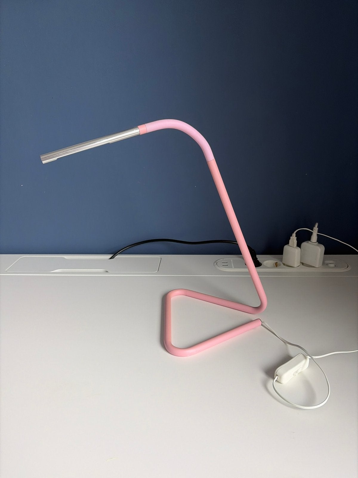 Ikea Härte Roze bureaulamp, modern design, LED, Ophalen, Bureaulamp, Overige merken, Overige fittingen