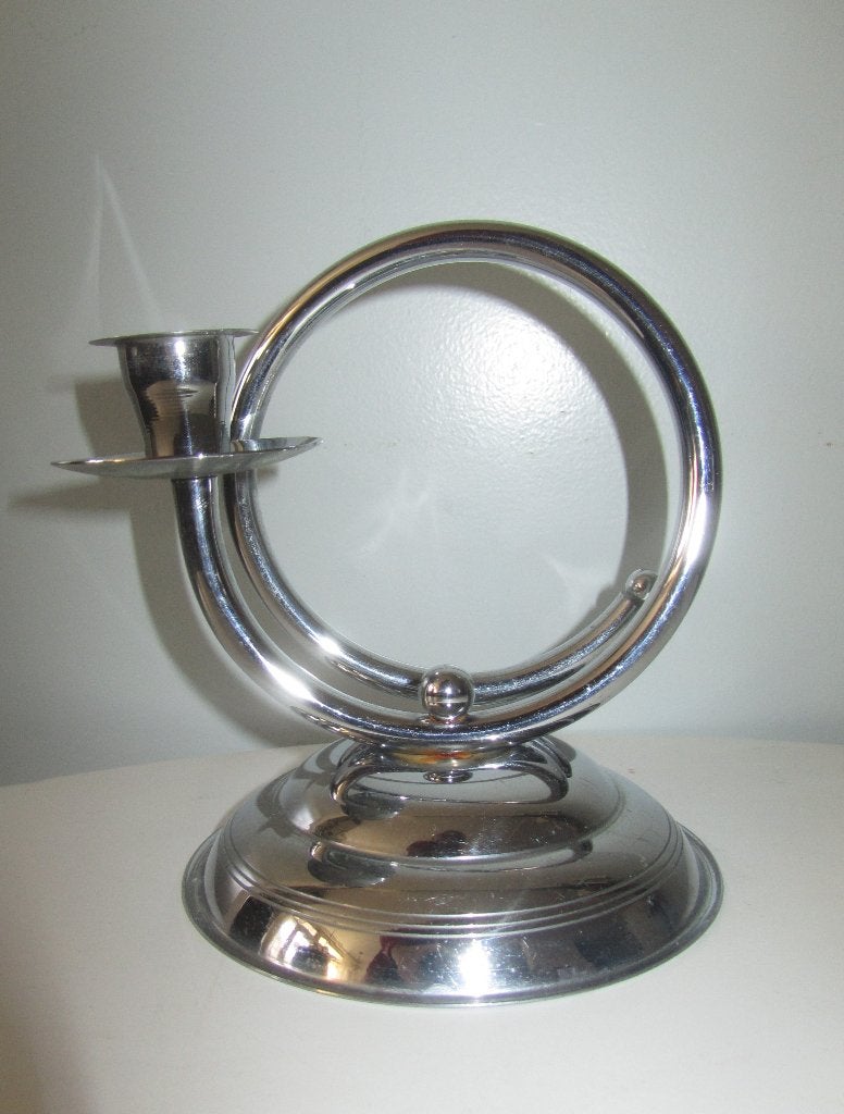 Art deco kandelaar, Antiek en Kunst, Antiek | Kandelaars, Ophalen of Verzenden, Overige materialen