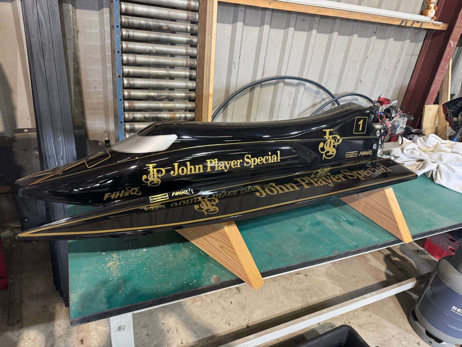 1/4 F1 Carbon RC Raceboot - John Player Special Design, Ophalen, Nieuw, Groter dan 1:32, Overige merken