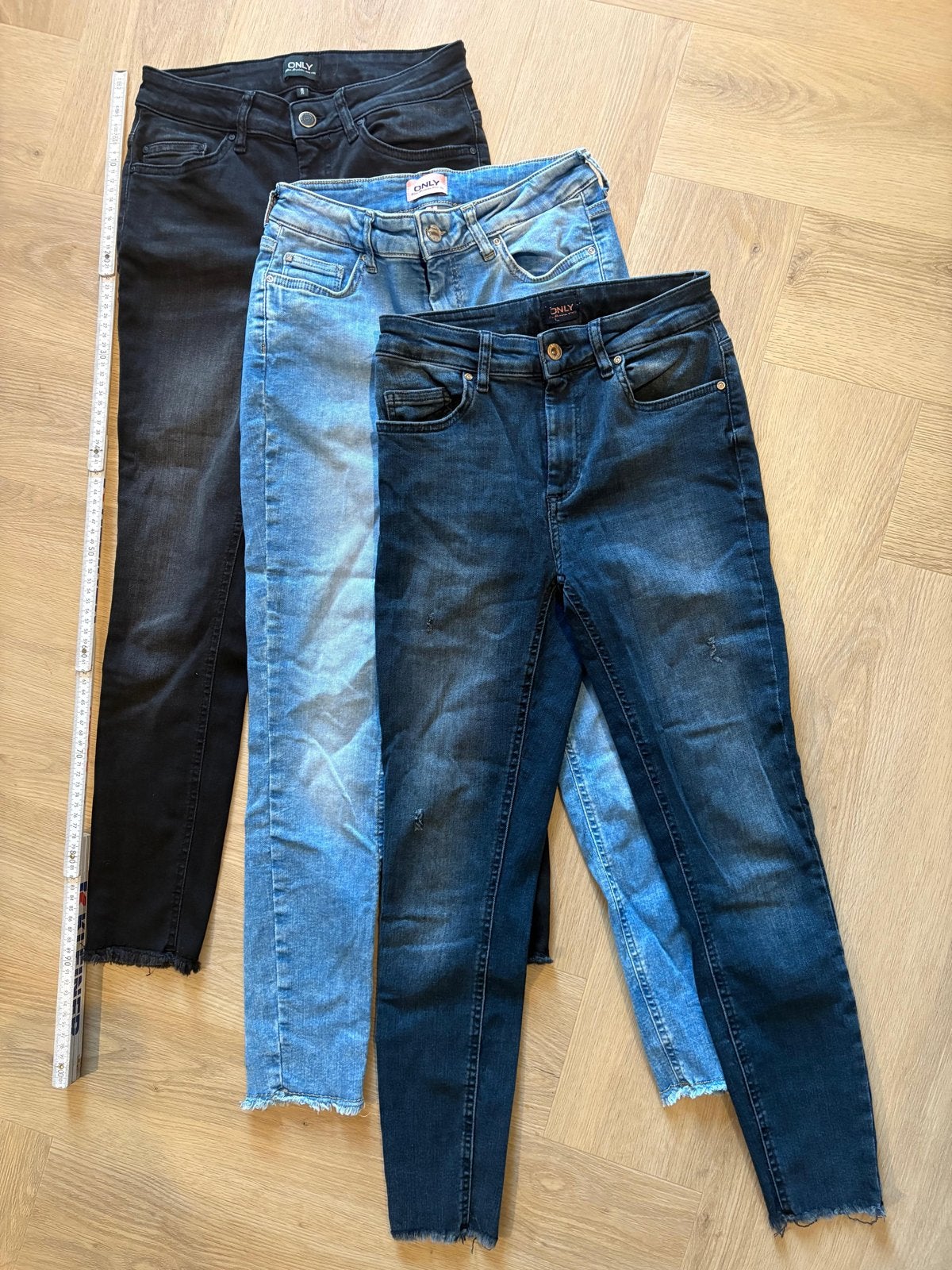 3 Gedragen Only Dames Jeans - Diverse Kleuren M-30, Kleding | Dames, Spijkerbroeken en Jeans, Verzenden, Gedragen, Overige kleuren