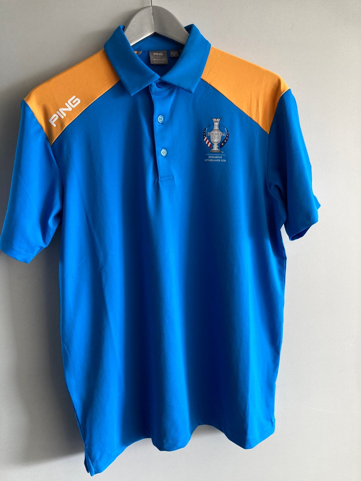 Solheim Cup 2026 Bernardus Netherlands Polo, Sport en Fitness, Verzenden, Zo goed als nieuw, Kleding, Ping