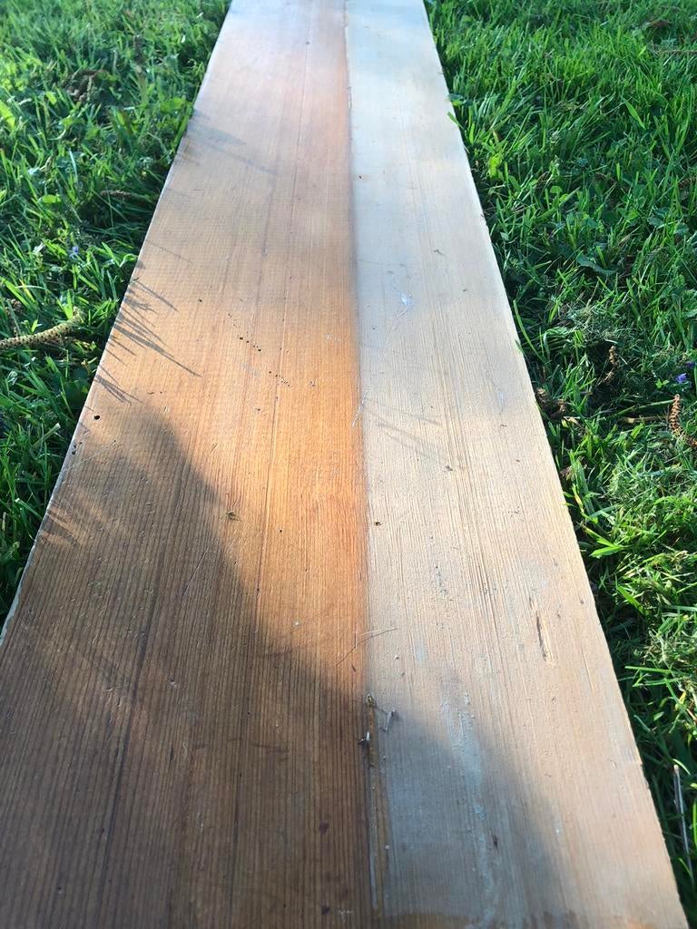 red ceder plank boeideel 390 x 25 cm, Ophalen, Zo goed als nieuw, 250 cm of meer, Planken