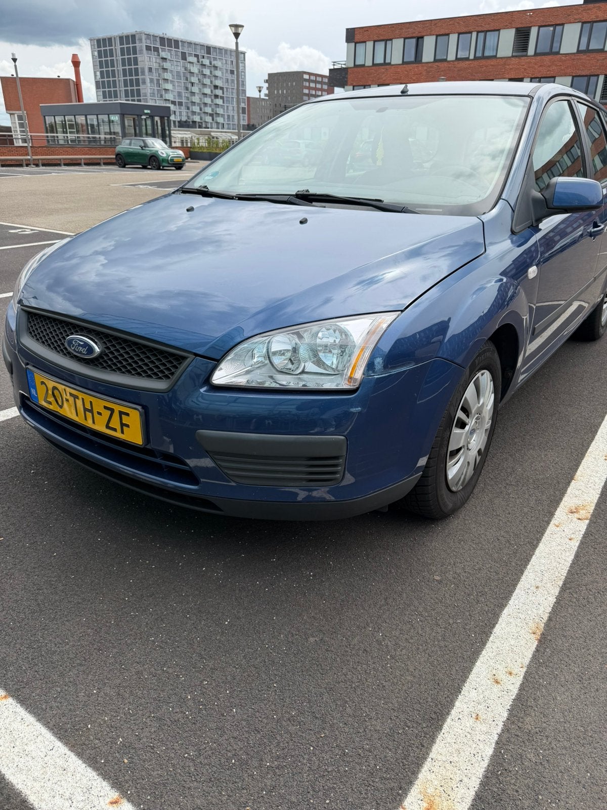 Ford Focus 1.6 74KW Wagon 2006 Blauw, Auto's, 1596 cc, 15 km/l, 4 cilinders, 100 pk