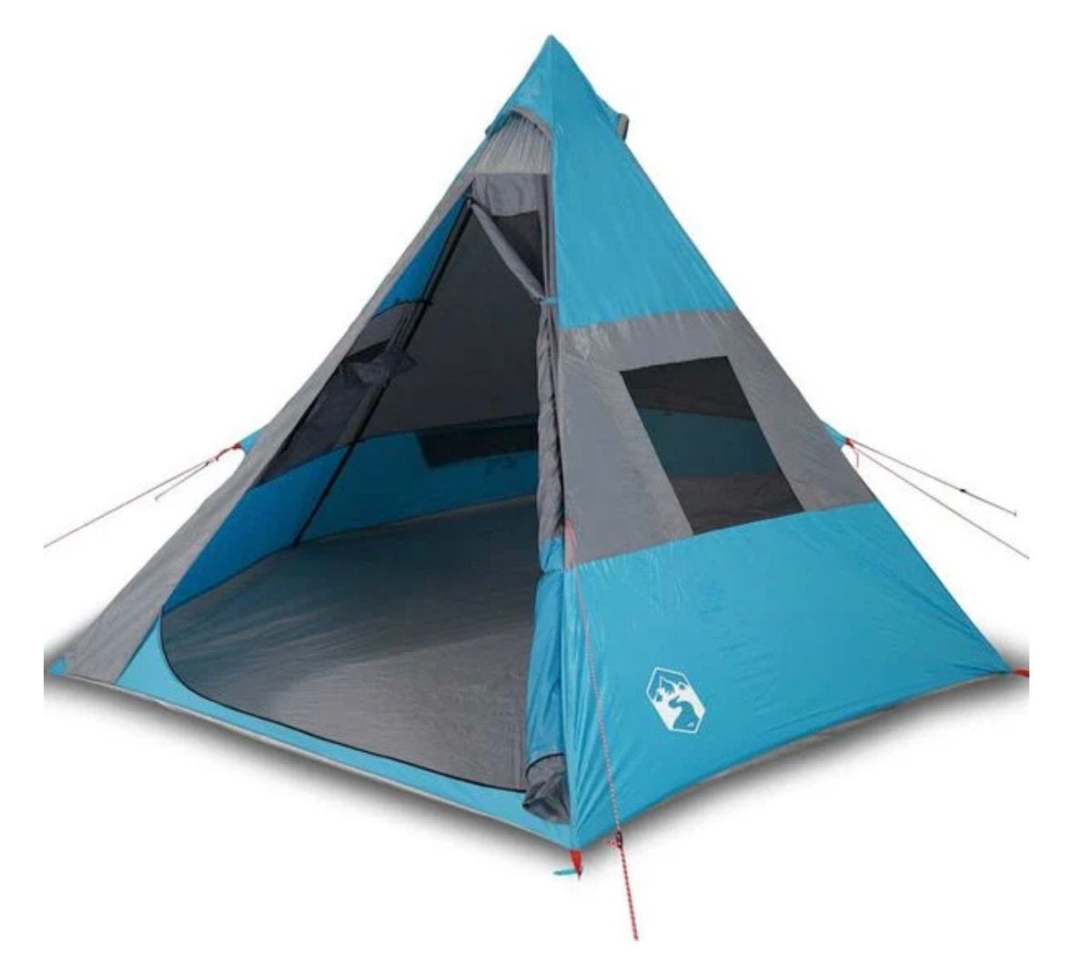 Tipitent 7-persoons waterdicht blauw, nieuw in doos, Caravans en Kamperen, Tenten, ., Nieuw, Ophalen of Verzenden, .