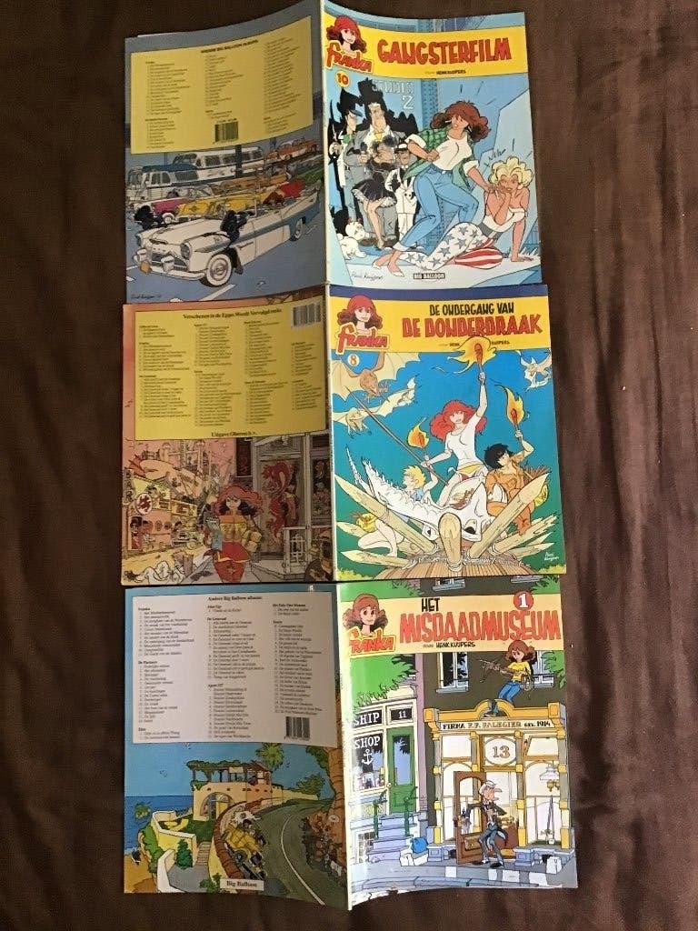 3 delen Franka door Henk Kuijpers, Boeken, Stripboeken, Meerdere stripboeken, Ophalen of Verzenden, Zo goed als nieuw