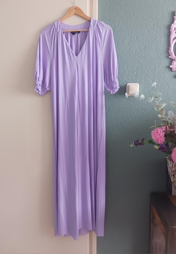 LaDress maxi jurk XL, Paars, Maat 46/48 (XL) of groter, Ophalen of Verzenden, Zo goed als nieuw