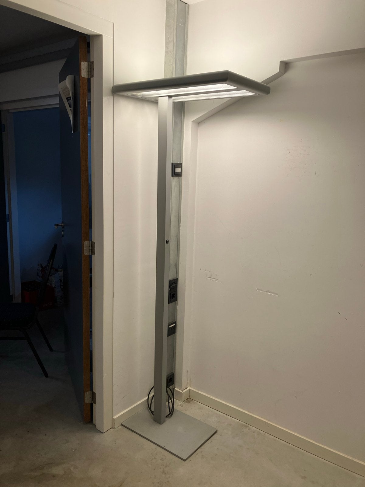3 Stuks Staande Lampen met TL Verlichting - Modern Design, Ophalen, Gebruikt, G13 (TL), Metaal