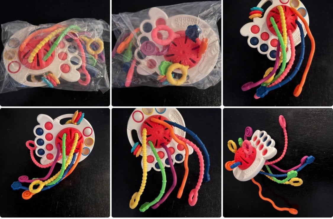 Nieuw! Montessori octopus 4-in-1 sensorisch speelgoed, Ophalen of Verzenden, Nieuw, Ontdekken