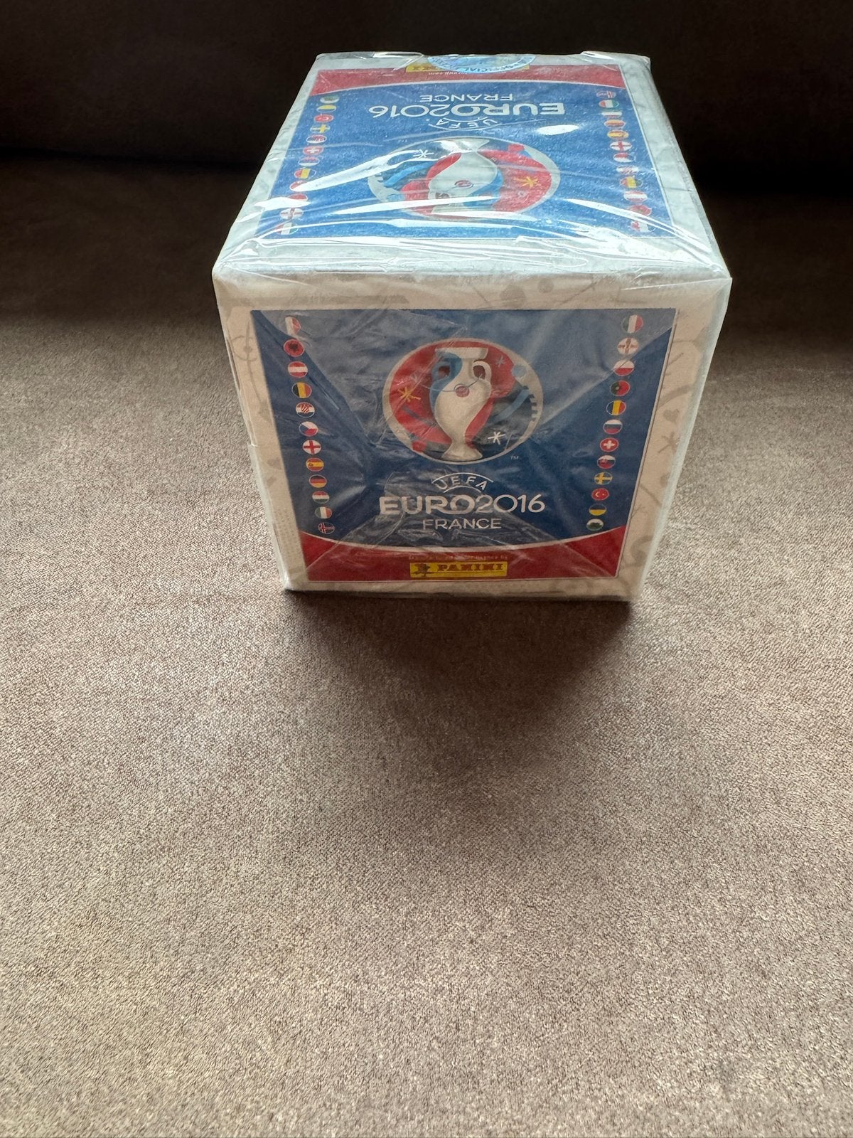 Panini Euro 2016 France sealed box 50 pakjes, Ophalen of Verzenden, Nieuw, Buitenlandse clubs, Poster, Plaatje of Sticker