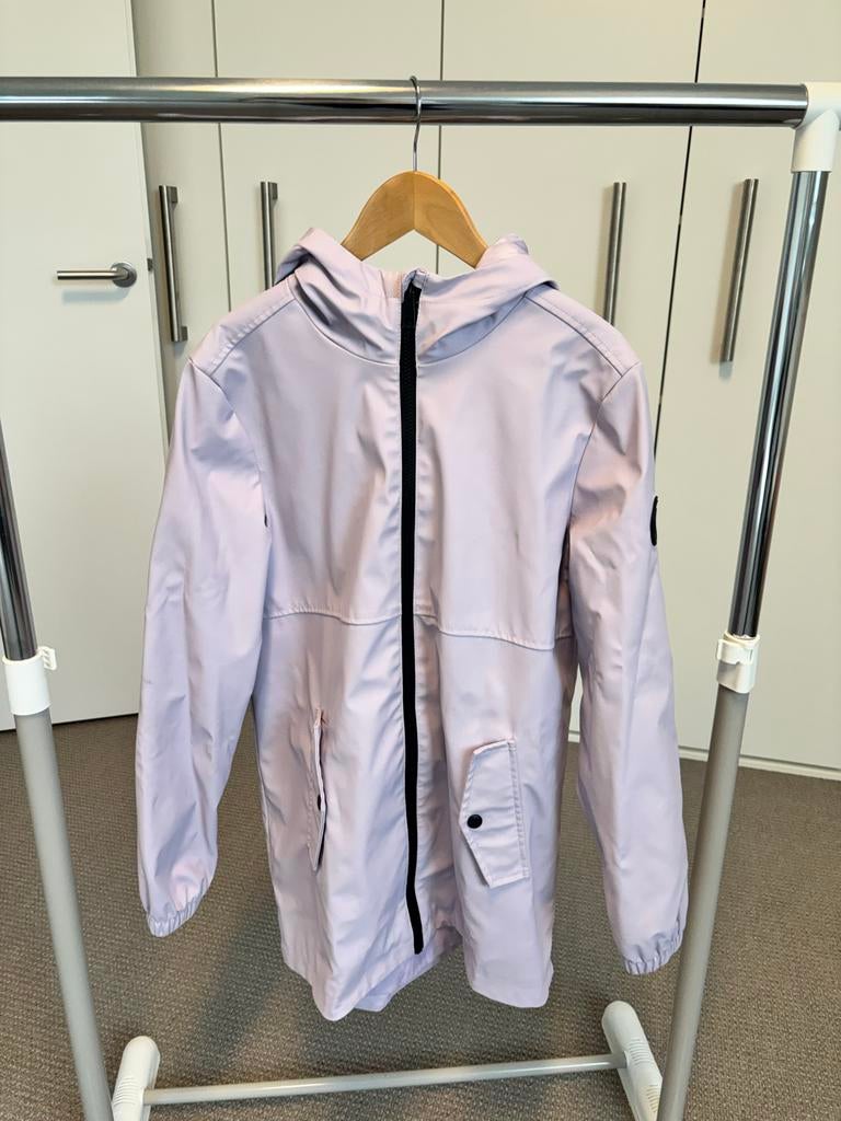 Meisjes regenjas - maat 158, Kinderen en Baby's, Kinderkleding | Maat 158, Ophalen of Verzenden, Zo goed als nieuw, Meisje, Jas