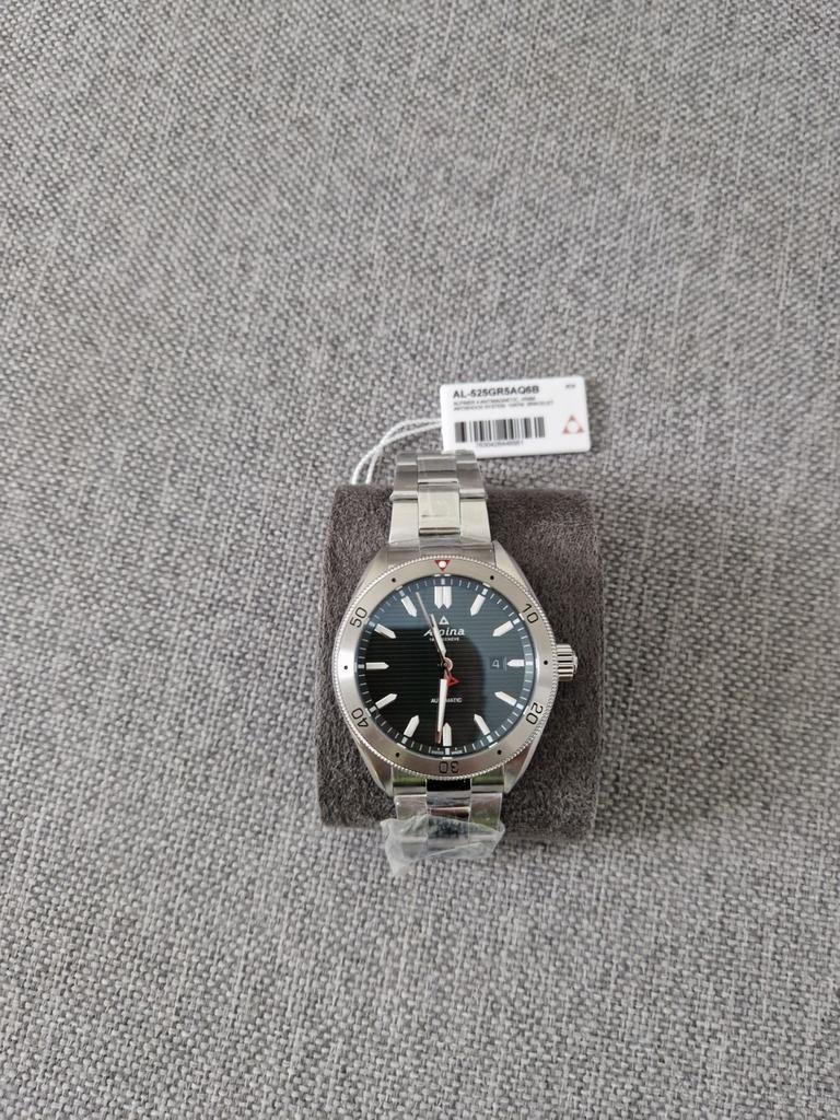 Alpina alpiner automatic 4, Overige merken, Staal, Staal, Polshorloge