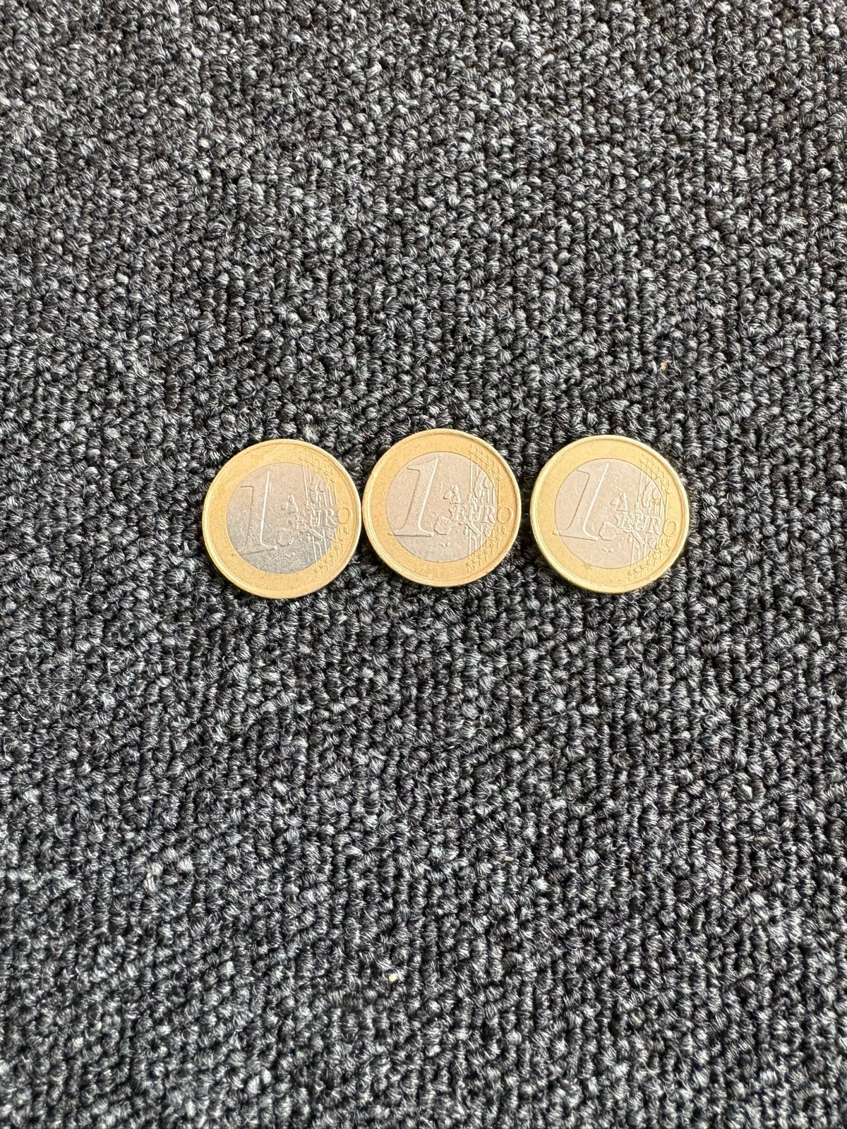 3x 1 Euro munt België 1999 - Koning Albert II, Postzegels en Munten, Munten | Europa | Euromunten, Ophalen, België, 1 euro, Setje