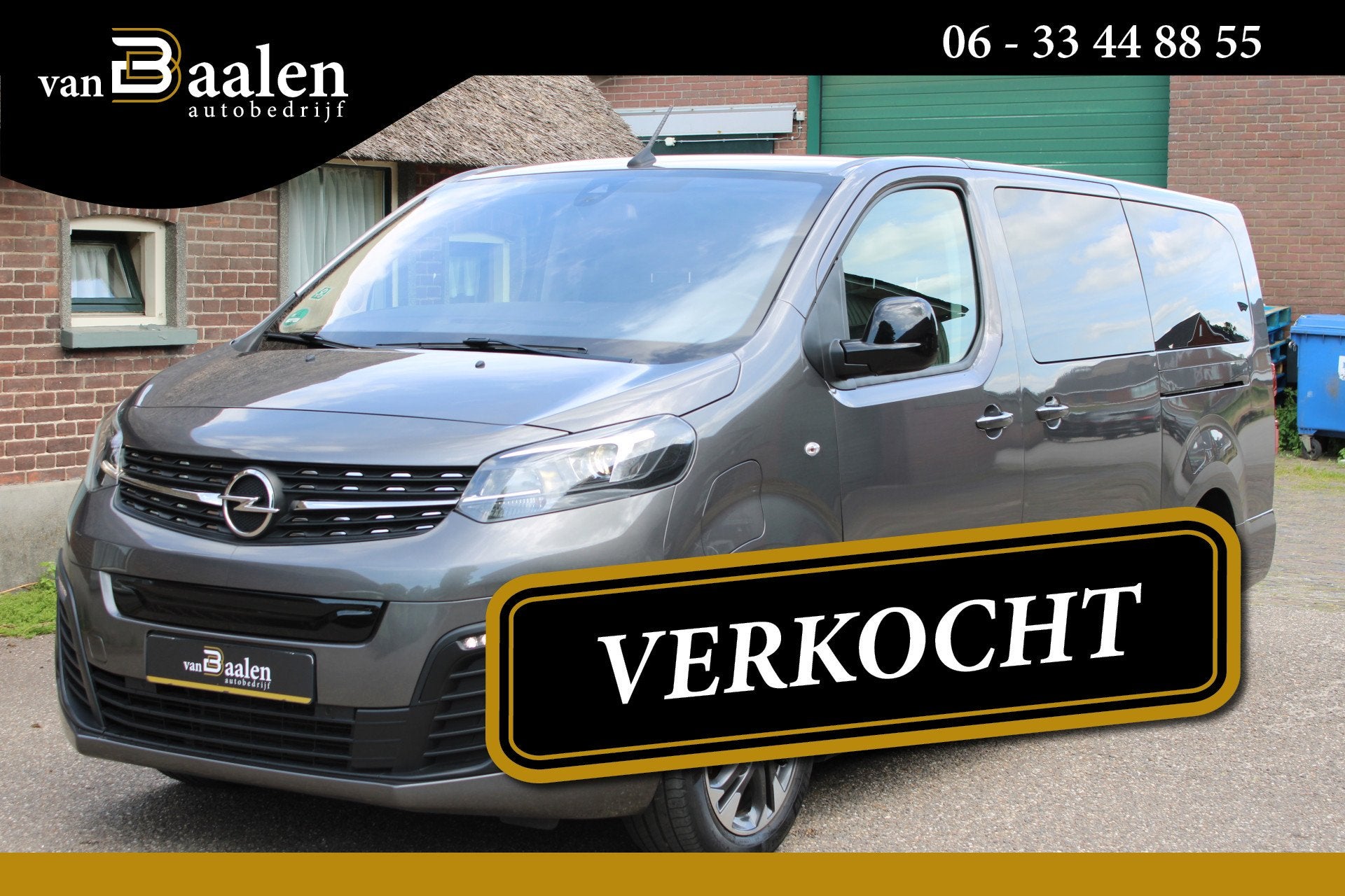 Opel Zafira-e Life L3H1 Innovation 75 kWh *VERKOCHT!*, 136 pk, Zwart, Overige carrosserieën, 7 stoelen