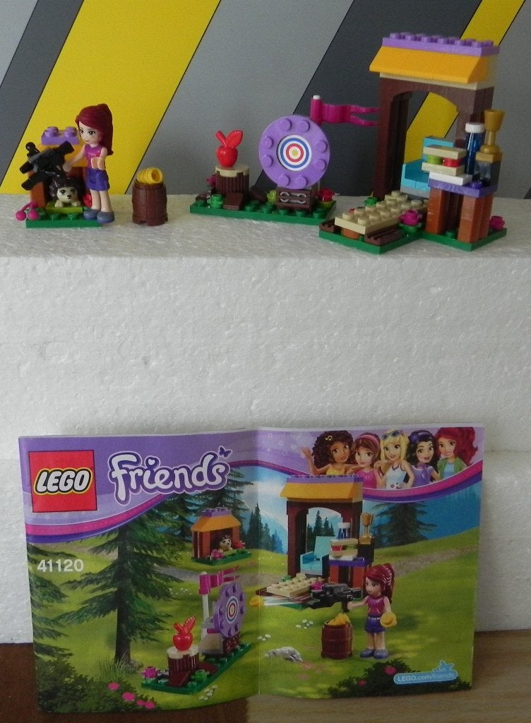 lego friends no 41120 - boogschieten, Lego, Friends, Ophalen of Verzenden, Zo goed als nieuw