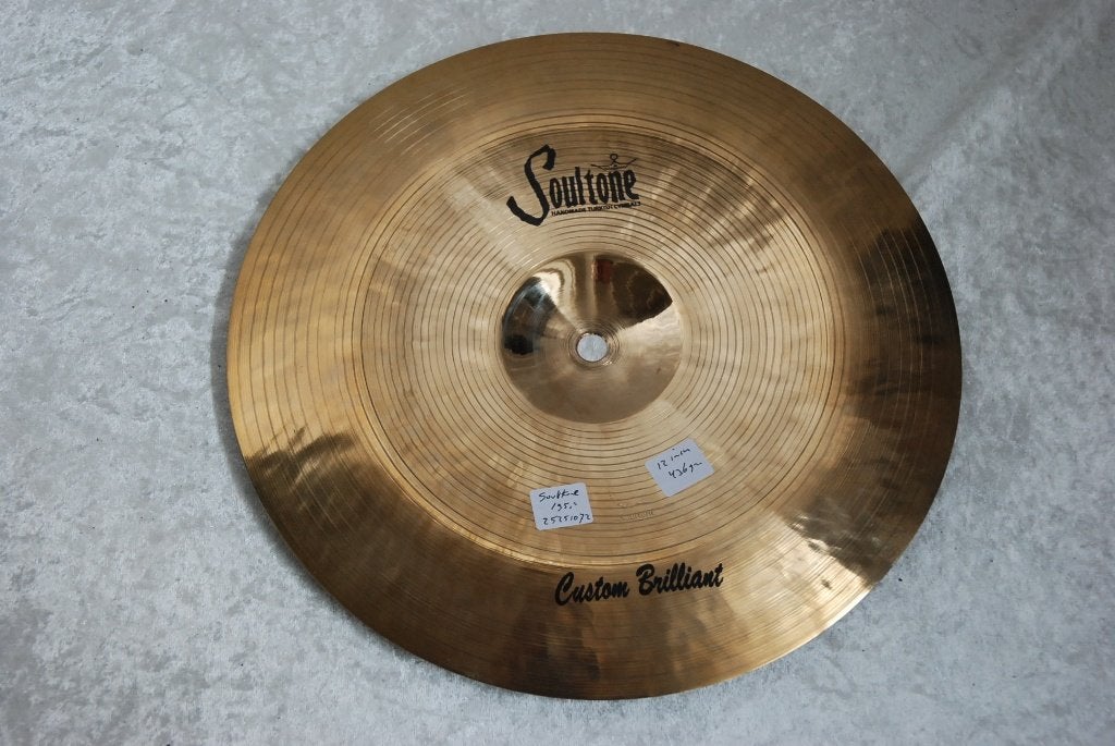 NIEuW!  Soultone Custom brilliant china bekken 435gr 12 inch, ., Drums of Percussie, Nieuw, Ophalen of Verzenden