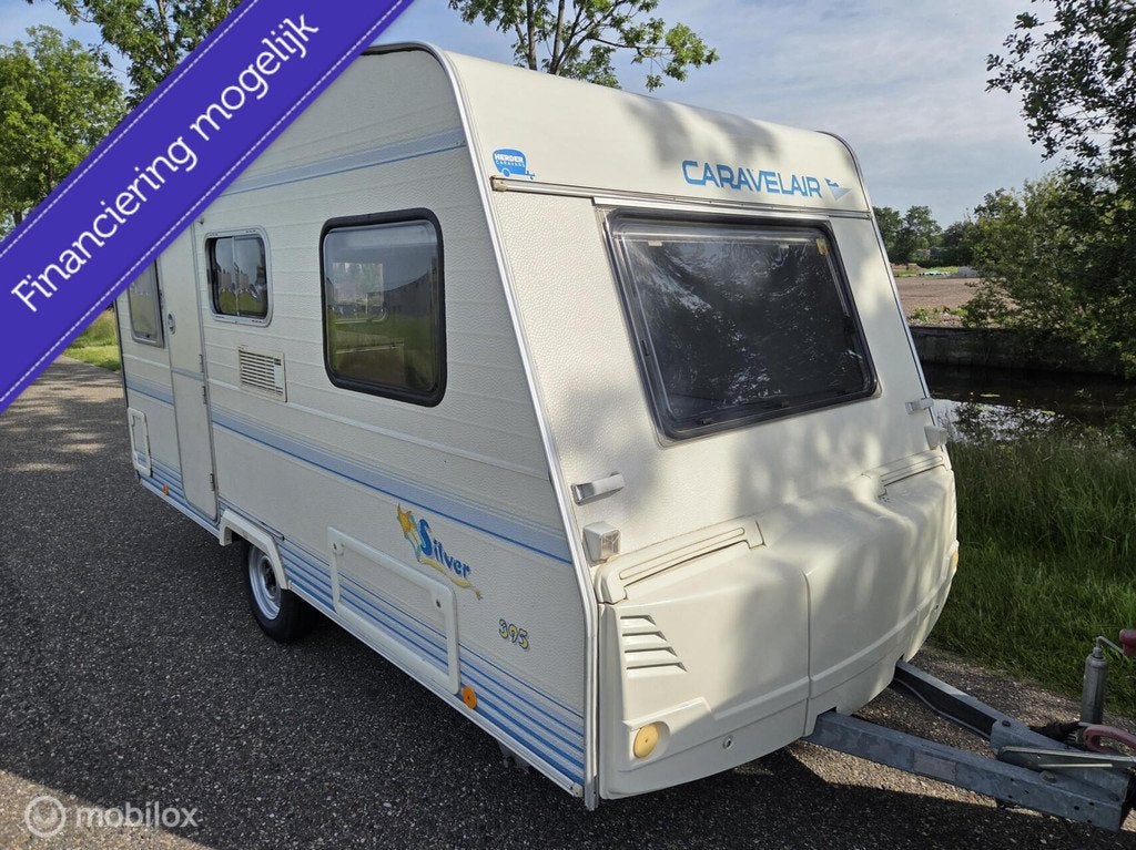 CARAVELAIR Silver 395 voortent luifel inruil mogelijk, Caravans en Kamperen, Bedrijf, 500 - 750 kg, Koelkast, Caravelair