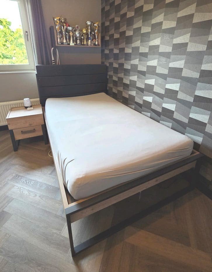 LAATSTE KANS Complete tienerkamer!, Ophalen, Met lades, Spaanplaat of MDF, Bruin