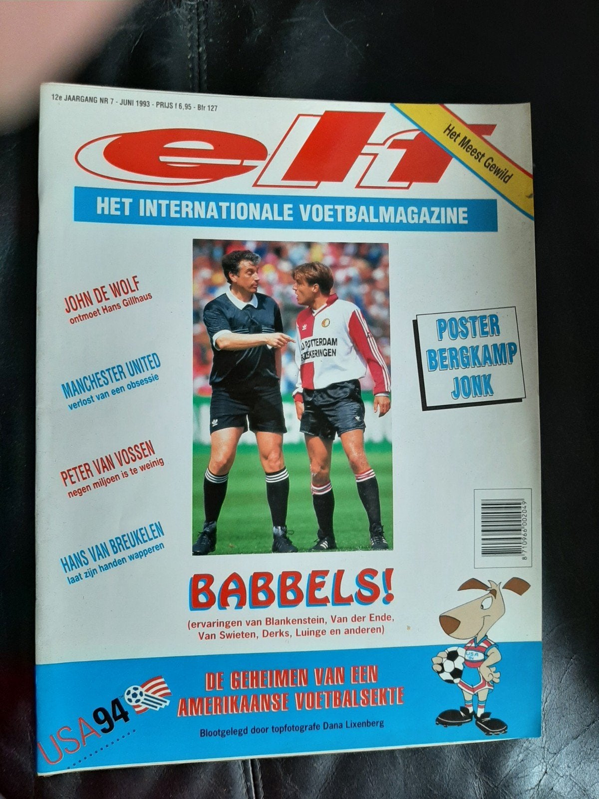 ELF Het Internationale Voetbalmagazine - Juni 1993, Ophalen of Verzenden, Gelezen, Sport en Vrije tijd