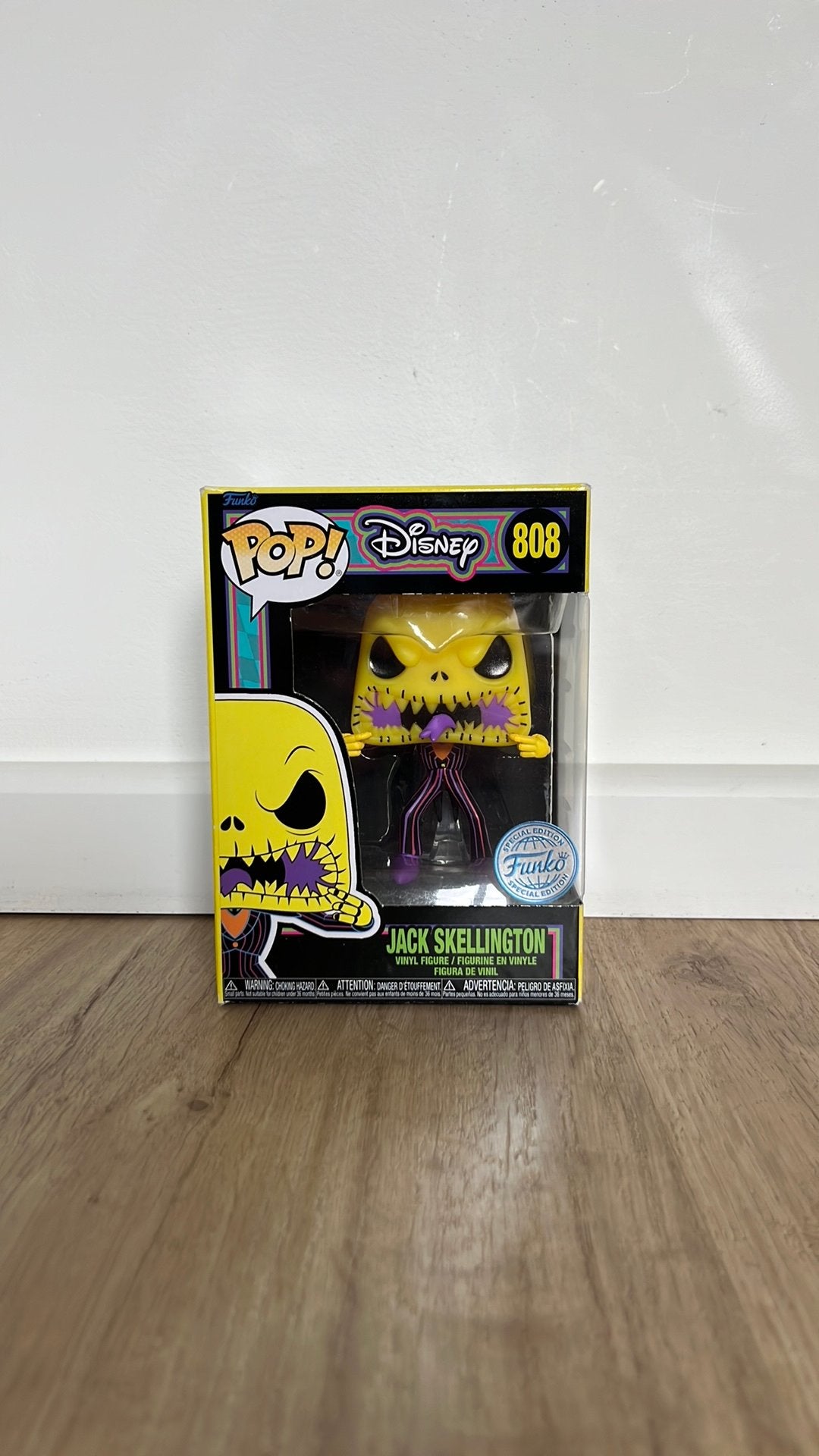 Jack skellington funko pop special edition nr. 808, Verzamelen, Poppetjes en Figuurtjes, Ophalen of Verzenden, Zo goed als nieuw