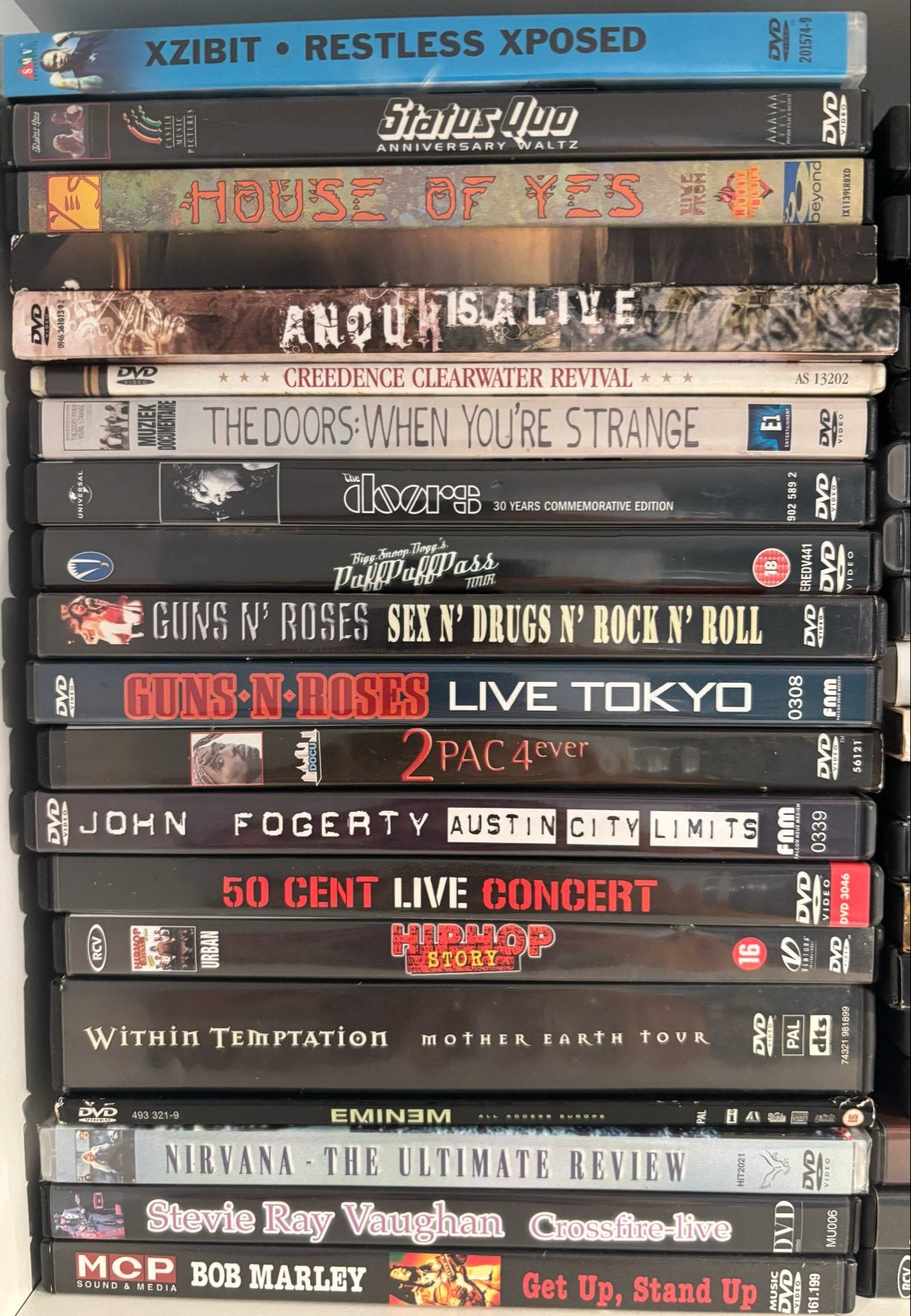 Top Muziek dvd's A (ook per stuk), Ophalen of Verzenden