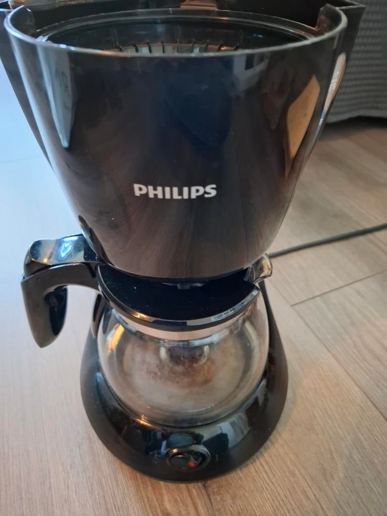 Philips HD7461/20/B Koffiezetapparaat - Zwart, Witgoed en Apparatuur, Koffiezetapparaten, Afneembaar waterreservoir, Gebruikt