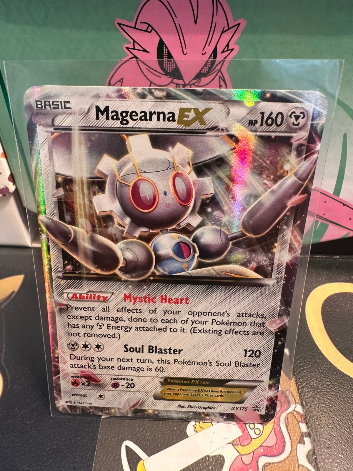 Magearna EX (XYPR 175), Ophalen of Verzenden, Nieuw, Losse kaart, Foil
