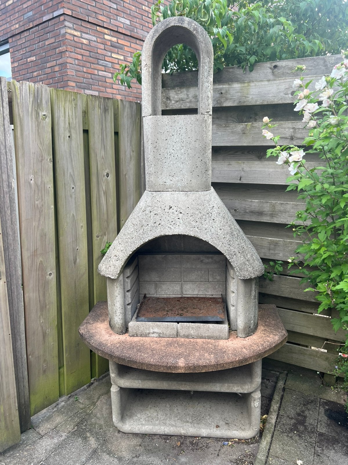 Stenen BBQ, Ophalen, Gebruikt