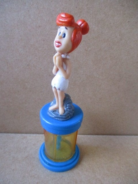 adv10659 flintstones wilma bellenblaas, Ophalen, Overige figuren, Gebruikt, Overige typen