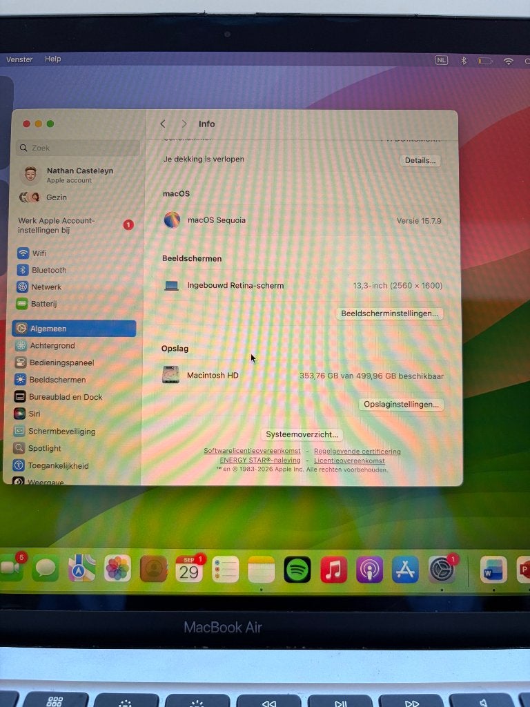 Foto 5 van MacBook Air M1 2020 512gb