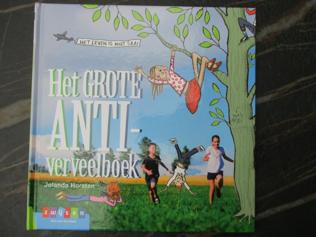 Het grote anti-verveelboek - Avi E6+ Zwijsen hardcover boek, Boeken, Ophalen of Verzenden, Zo goed als nieuw, Jolanda Horsten