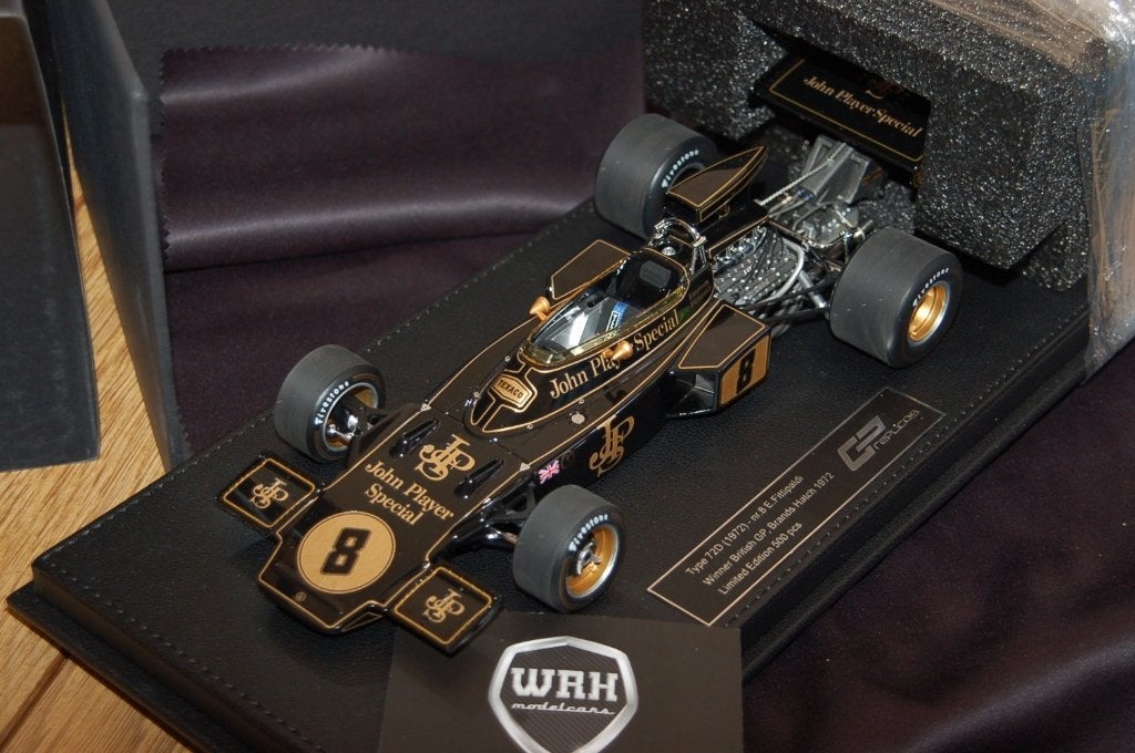 LOTUS 72D F1 FITIPALDI JPS livery #8 GP replicas MINT WRH, Verzenden, Zo goed als nieuw, Auto, Overige merken