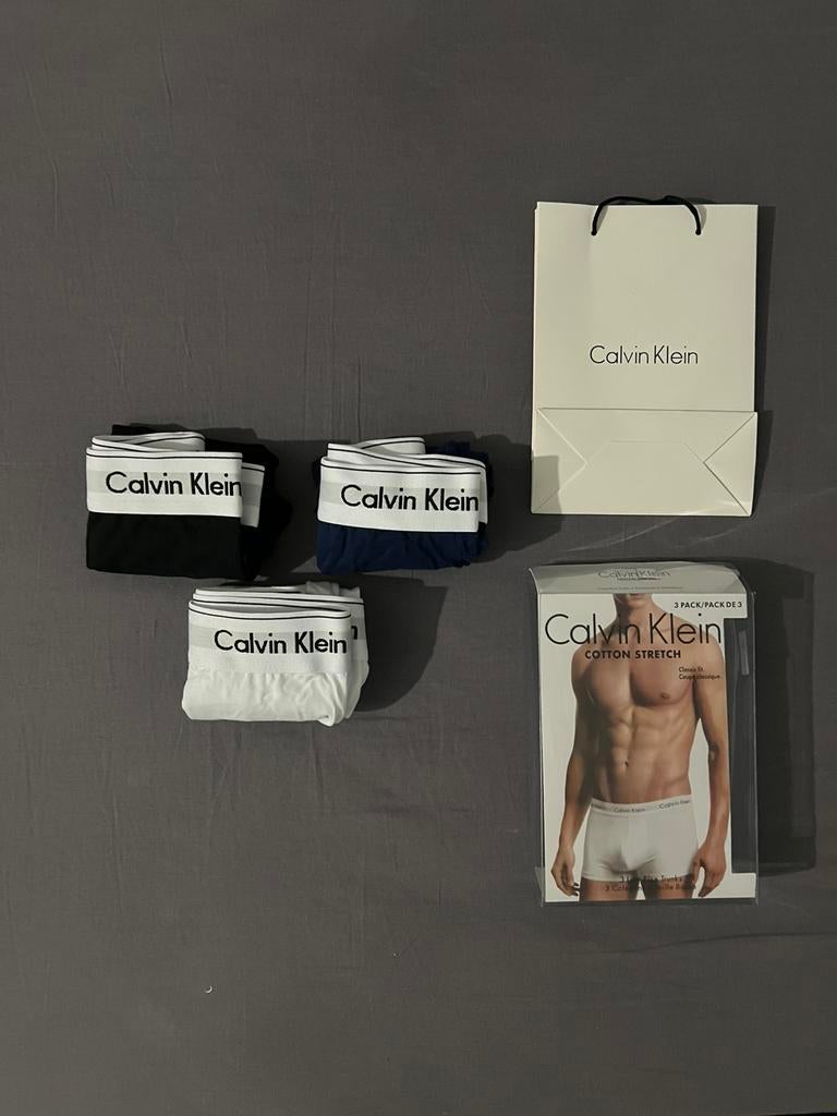 Calvin klein 3 pack boxer shorts M, Kleding | Heren, Ondergoed, Ophalen of Verzenden, Zwart, Boxer
