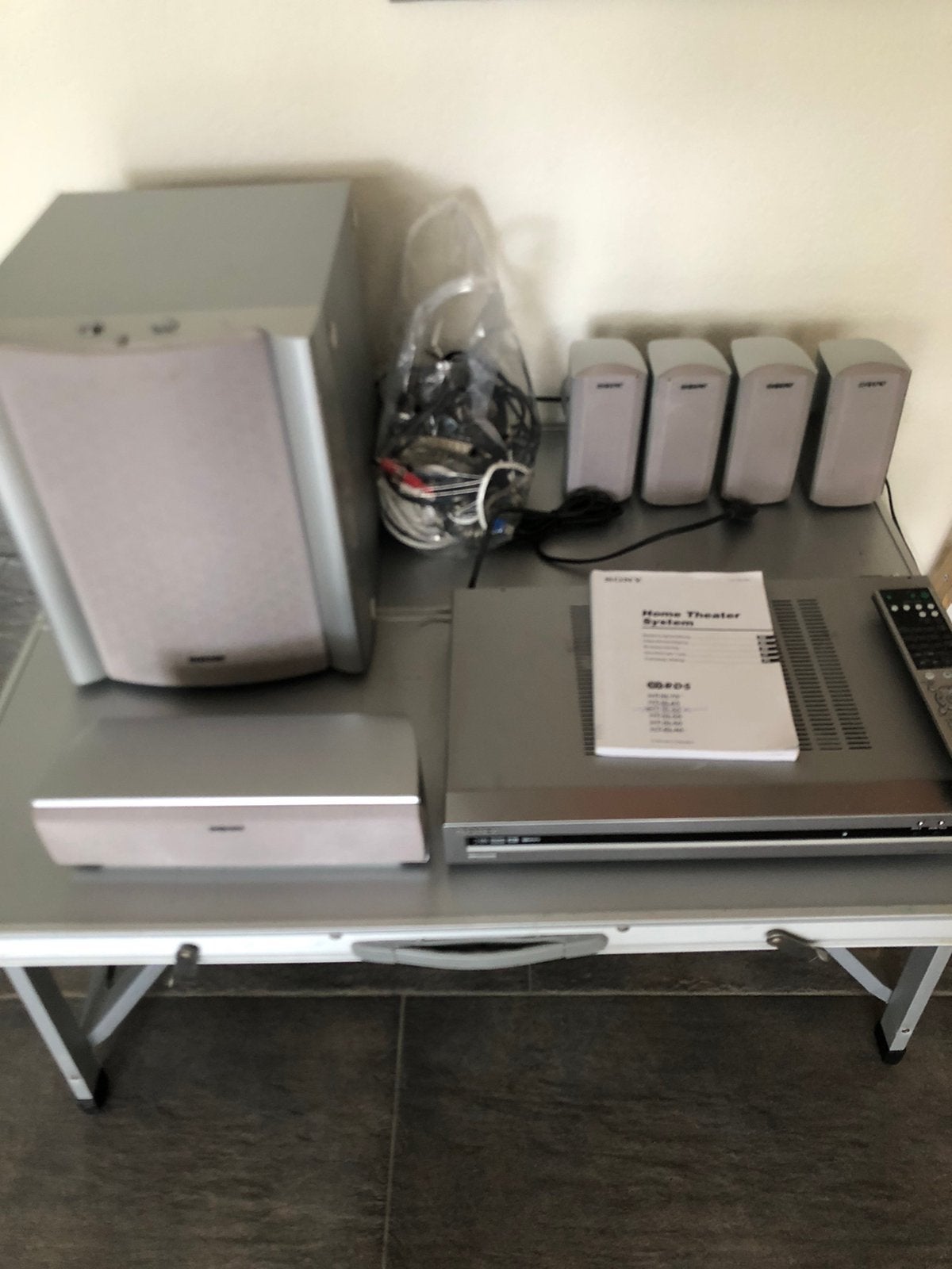 Sony Home Theater System, Ophalen, Gebruikt, 5.1-systeem, Minder dan 40 watt