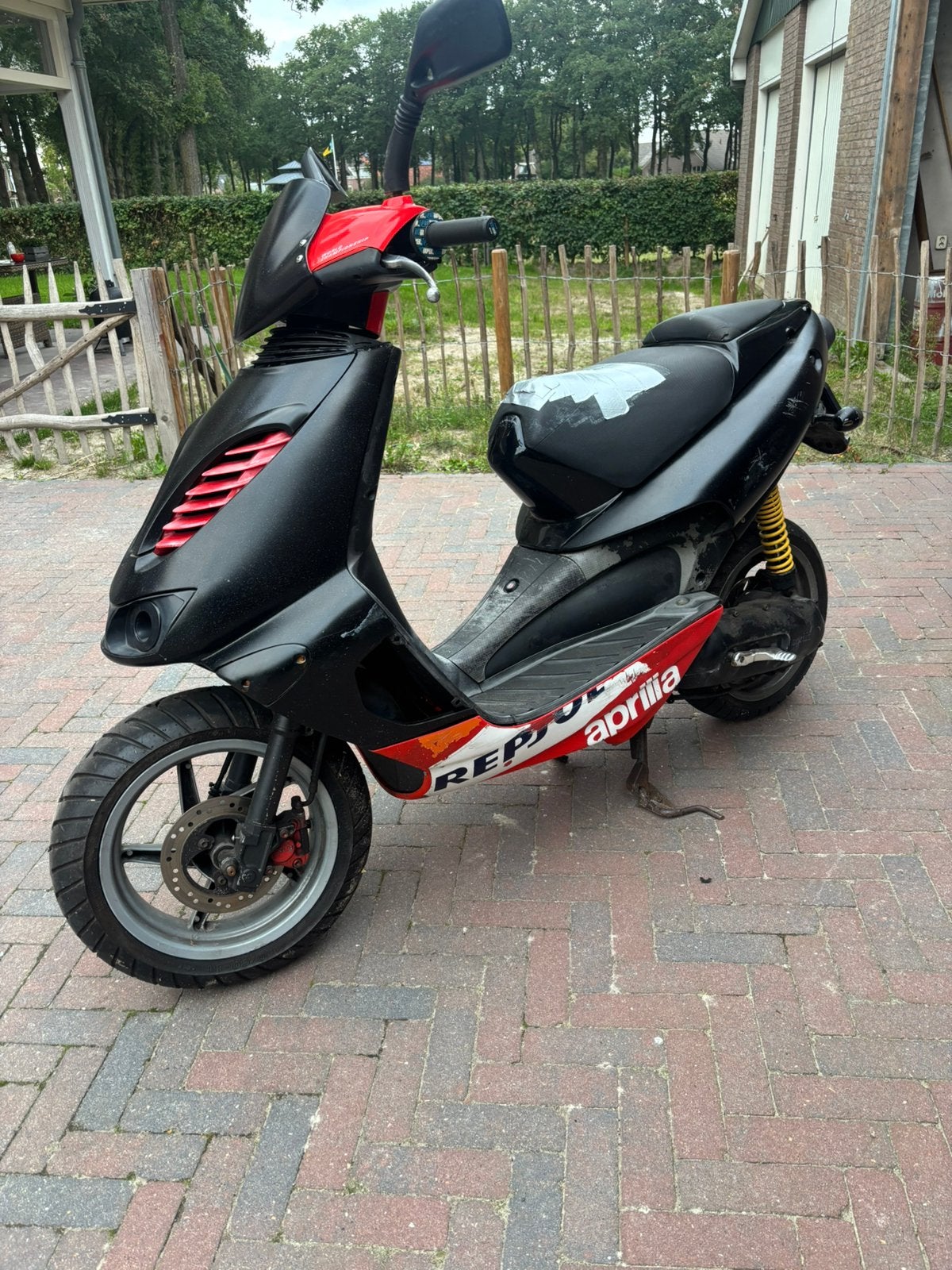 Aprilia sr50, Ophalen, Zo goed als nieuw, Tweetakt, SR 50