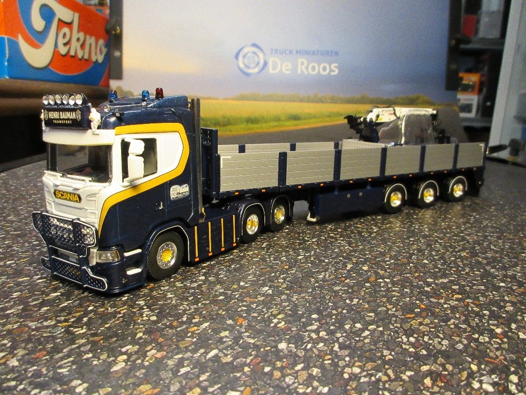 WSI Scania Henri Bauman met certificaat, Ophalen of Verzenden, Nieuw, Bus of Vrachtwagen, Wsi