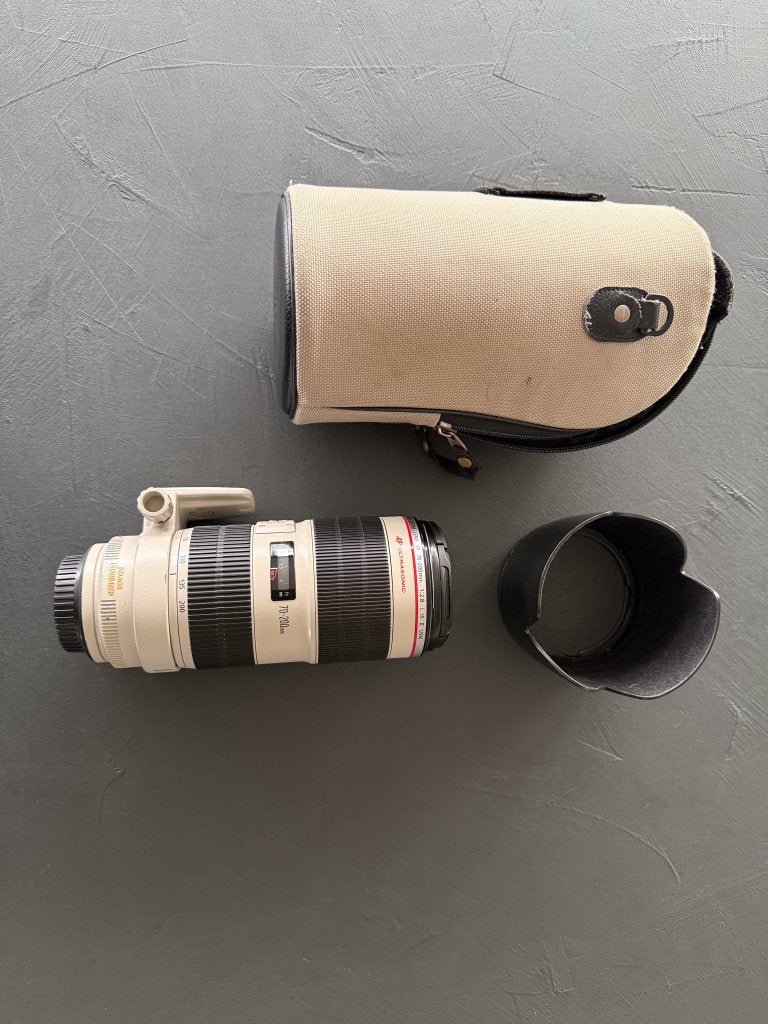 Canon EF 70-200mm F2.8 mark 2, Gebruikt, Canon, Statiefgondel, Canon EF